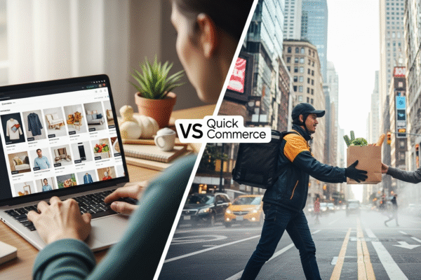 E-commerce vs Q-commerce