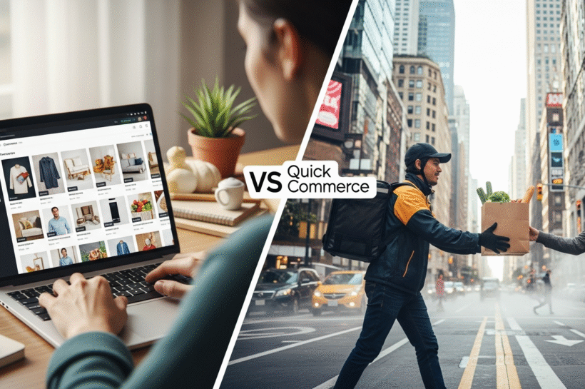 E-commerce vs Q-commerce